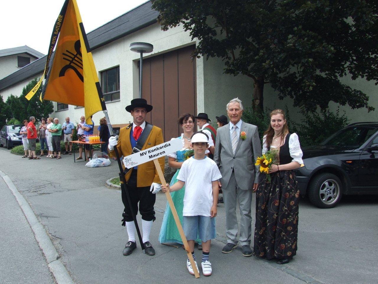 Bezirksmusikfest Satteins - 01.07.2012